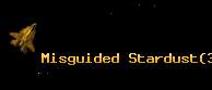 Misguided Stardust