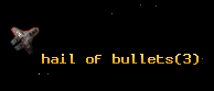 hail of bullets