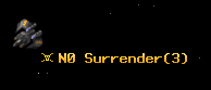 N0 Surrender