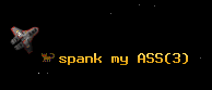 spank my ASS