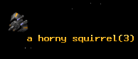 a horny squirrel